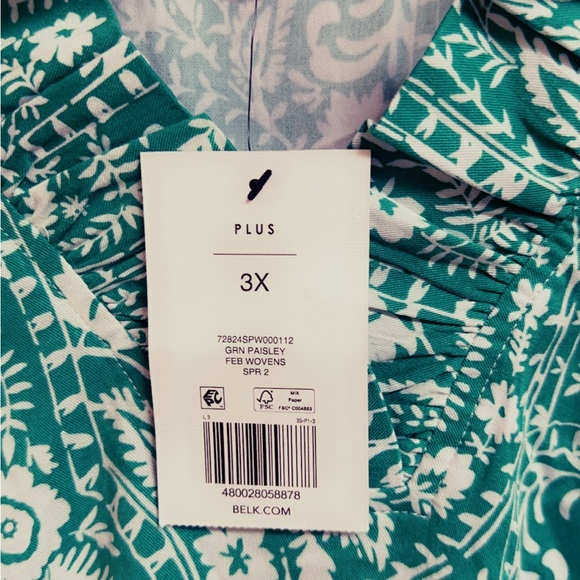 Crown & Ivy Women’s Long Sleeve Top ￼ - Picture 7 of 7